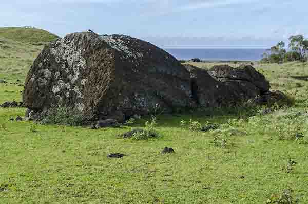 30 - Chile - isla de Rapa Nui o Pascua - Rano Raraku